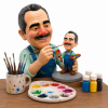 Miniatura 3D Personalizada 20cm - Pintura Artesanal